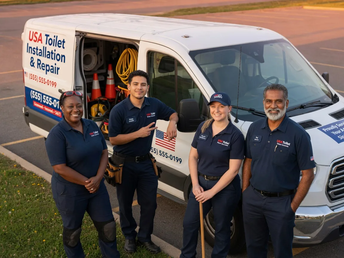 Toilet Installation company in Oakwood, IL